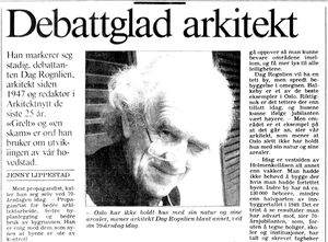 Dag Rognlien faksimile Aftenposten 1991.JPG
