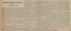 Dagbladet 1919-MAR-19 Xavier de Plane.png