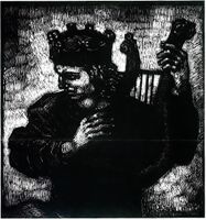 70. David med harpen av Bjørn Bjørneby.jpg