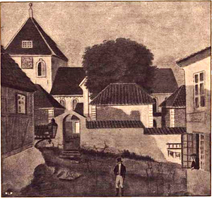 De gamle gravkapeller ved Vor frelsers kirke.png