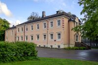 Nr. 28B: Den minste av sykehusbygningene. Foto: Leif-Harald Ruud (2008).