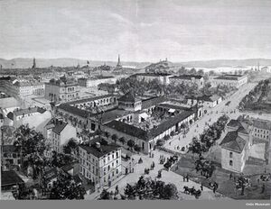 Den norske Industri- og Kunstutdstilling 1883 sett sørover.jpg
