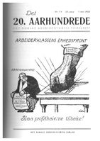 Det 20. aarhundrede nr 7/8 23.årgang 1. mai 1922, Det norske arbeiderpartis forlag.