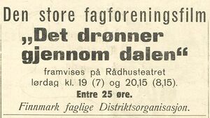 Det drønner gjennom dalen annonse 1938.jpg