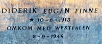 Diderik Eugen Finne er gravlagt Ullern kirkegård. Foto: Stig Rune Pedersen