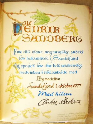 Diploma Anker Eriksen til Henrik Sandberg.jpeg