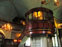 "Carlselosjen" i Drøbak kirke, for kirkebekoster Niels Carlsen og hans familie Foto: Stig Rune Pedersen