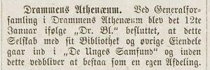 Drammens Athenæum faksimile notis 1875.jpg