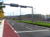 Motiv fra Dronning Eufemias gate, høsten 2014. Foto: Stig Rune Pedersen