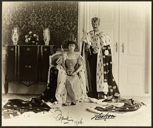 Dronning Maud og Kong Haakon VII, 1906.jpg