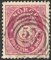 Firerings nummerstempel "422" - brukt ombord i DS Trafik (Fra egen samling Jarl V. Erichsen)