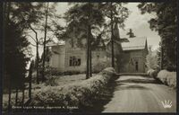 Nr. 4, sett fra adkomsten. Foto: Nasjonalbiblioteket