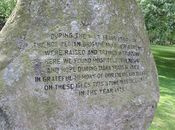 Minnesmerke i Edinburgh som takk for den skotske hjelpen til norske hærenheter under krigen. Foto: Stig Rune Pedersen