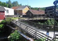 Fra jernverksområdet. Foto: Stig Rune Pedersen (2014).