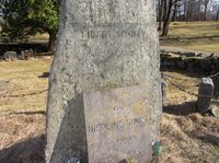 Elert Sundts gravminne ved Eidsvoll kirkegård. Foto: Stig Rune Pedersen