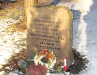 Engelstads familiegravsted på Vestre gravlund i Oslo. Foto: Stig Rune Pedersen