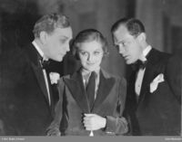 Gösta Ekman, Aase Bye og Tore Foss i Petter Petter. Foto: Ernest Rude/Oslo Museum (1935).