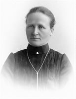 Mette Elden - formann i 1915.