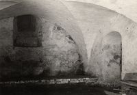 Krysshvelv i kjelleren. Foto: Domenico Erdmann (1924).