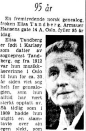 Elisa Tandberg faksimile Aftenposten 1968.JPG