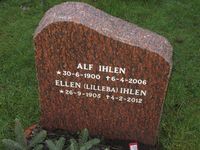 Industrileder Alf Ihlen ble i likhet med kona Ellen godt over 100 år. Foto: Stig Rune Pedersen