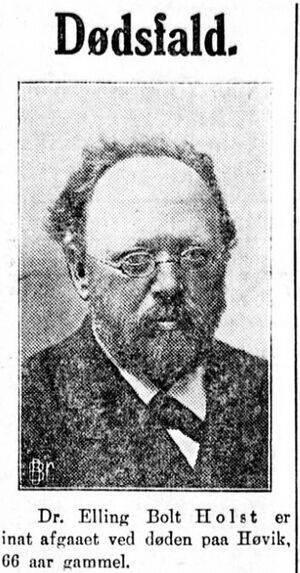 Elling Holst nekrolog Aftenposten 1915.JPG