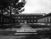 Elverum folkehøgskole. Foto: Anders Beer Wilse/Norsk Folkemuseum (1939).