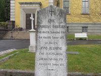 Gravminne, grosserer, reder, stortingsmann Erik Andreas Børresen. Foto: Stig Rune Pedersen