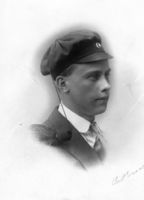 Erling Momrak Haugann som student 1921