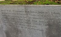 Estonia-monumentet ved Galärvarvskyrkogården på Djurgården. Foto: Stig Rune Pedersen