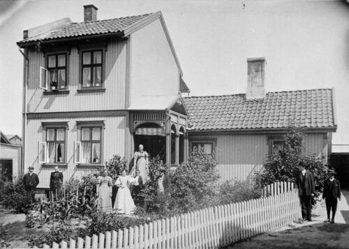 Etterstadgata 10, ca. 1890.