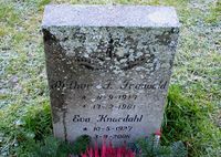 Gravminnet til pianisten Eva Knardahl. Foto: Stig Rune Pedersen