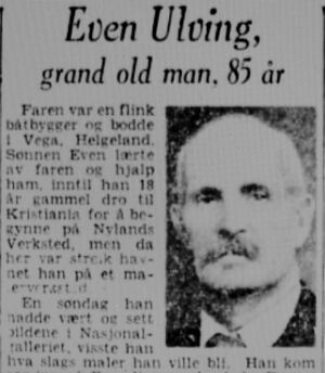Even Ulving faksimile Aftenposten 1948.JPG