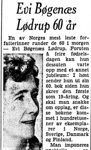 Evi Bøgenæs Lødrup faksimile Aftenposten 1966.JPG