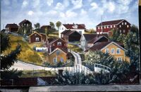 Fåsen-gårdene ved Vestfossen