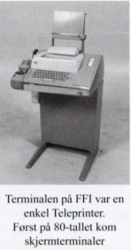 FFIs teleprinter.