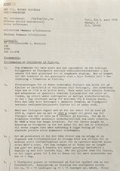 FOK 1958 - 1. Det Kongelige Norske Flyvåpen. Overkommandoen. Promemoria. Forlengelse av rullebanen på Kjeller.