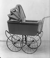 Barnevogn fra O. C. Sørensen. Foto: Vestfoldmuseene/Hans Fredrik Hansen