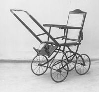 Barnevogn fra O. C. Sørensen. Foto: Vestfoldmuseene/Hans Fredrik Hansen