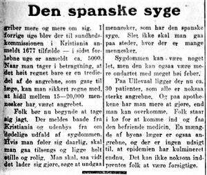 Faksimile Aftenposten 1918 Spanskesyken.JPG