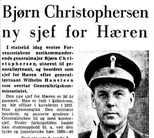 Faksimile Aftenposten 1956 Christophersen ny sjef for Hæren.JPG