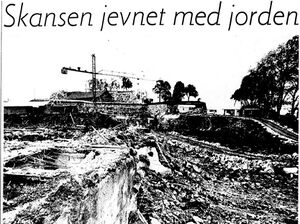 Faksimile Aftenposten 1970 riving av Skansen.JPG