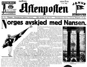 Faksimile Aftenposten 19 mai 1930 Nansen.JPG