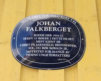 Kirkesvingen 10. Her bodde Johan Falkberget 1914-22.