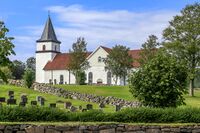 Vanse kirke. Foto: Leif-Harald Ruud (2020).