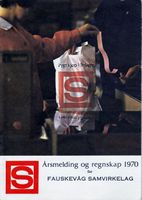 Årsmelding og regnskap 1970 forside