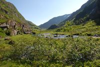 Feirdalen sett mot sør.