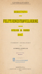 Felttjenesteøvelserne, tittelside.