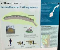 Fetsund Batteri fra 1900.