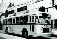 Strømmenbuss i aluminium 1950.